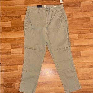 Gap Girlfriend Chino Khaki Pants
